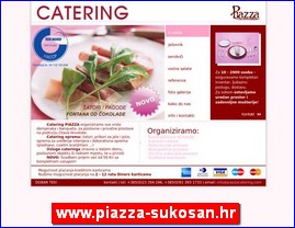 Catering, organization of celebrations, organization of weddings, www.piazza-sukosan.hr
