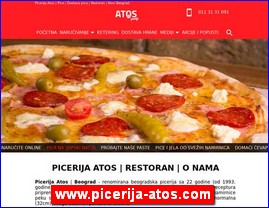 Pizza, pizzerias, pancake houses, www.picerija-atos.com