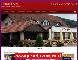 Pizza, pizzerias, pancake houses, www.picerija-spajza.si