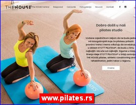 Sportski klubovi, atletika, atletski klubovi, gimnastika, gimnastički klubovi, aerobik, pilates, Yoga, www.pilates.rs