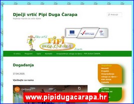 Kindergartens, nurseries, www.pipidugacarapa.hr