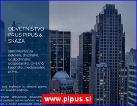 Lawyers, law offices, www.pipus.si