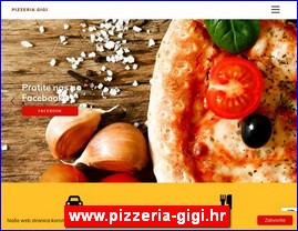 Pizza, pizzerias, pancake houses, www.pizzeria-gigi.hr