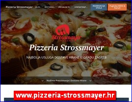 Pizza, pizzerias, pancake houses, www.pizzeria-strossmayer.hr