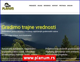 Građevinske firme, Srbija, www.planum.rs