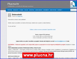 Clinics, doctors, hospitals, spas, laboratories, www.plucna.hr