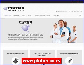 Medicinski aparati, ureaji, pomagala, medicinski materijal, oprema, www.pluton.co.rs