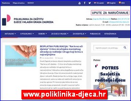 Clinics, doctors, hospitals, spas, laboratories, www.poliklinika-djeca.hr