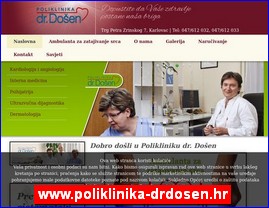 Clinics, doctors, hospitals, spas, laboratories, www.poliklinika-drdosen.hr