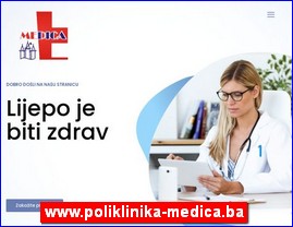 Clinics, doctors, hospitals, spas, laboratories, www.poliklinika-medica.ba