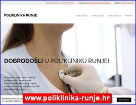 Clinics, doctors, hospitals, spas, laboratories, www.poliklinika-runje.hr