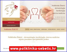 Clinics, doctors, hospitals, spas, laboratories, www.poliklinika-sebetic.hr