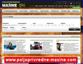 Agricultural machines, mechanization, tools, www.poljoprivredne-masine.com