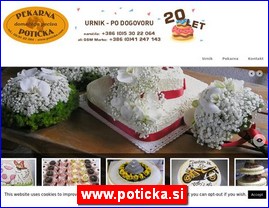 Bakeries, bread, pastries, www.poticka.si