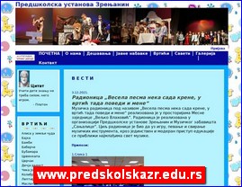 Kindergartens, nurseries, www.predskolskazr.edu.rs
