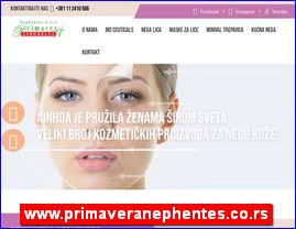 Cosmetics, cosmetic products, www.primaveranephentes.co.rs