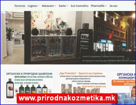 Cosmetics, cosmetic products, www.prirodnakozmetika.mk