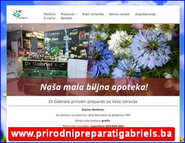 Drugs, preparations, pharmacies, www.prirodnipreparatigabriels.ba