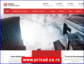 Nekretnine, Srbija, www.prisad.co.rs