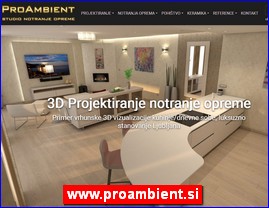Architecture, design, www.proambient.si
