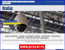 Alarms, security, www.procar.rs