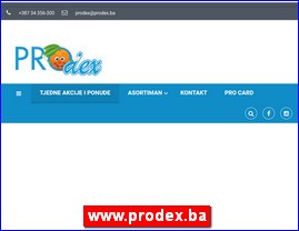 Supermarkets, trade, www.prodex.ba