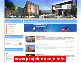 Arhitektura, projektovanje, www.projektovanje.info