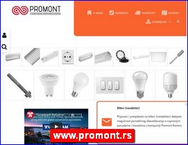 Lighting, www.promont.rs