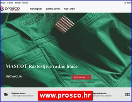Work clothes, work clothes, shoes, PPC equipment, www.prosco.hr