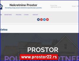 Real estate, Serbia, www.prostor22.rs