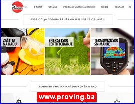 Alarmi, obezbedjenje, www.proving.ba