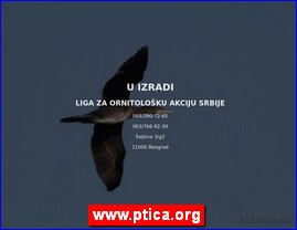 Associations for the protection of animals, accommodation of animals, www.ptica.org