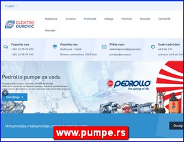 Sanitarije, vodooprema, www.pumpe.rs