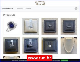 Jewelers, gold, jewelry, watches, www.r-m.hr