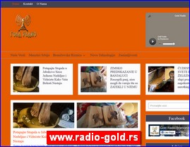 Radio stations, www.radio-gold.rs