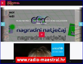 Radio stations, www.radio-maestral.hr