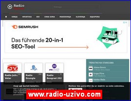 Radio stations, www.radio-uzivo.com