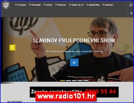 Radio stations, www.radio101.hr