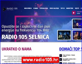 Radio stations, www.radio105.hr