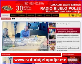 Radio stations, www.radiobijelopolje.me