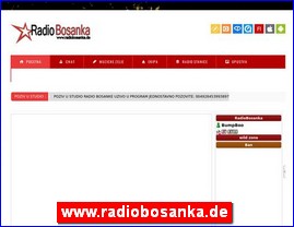 Radio stations, www.radiobosanka.de