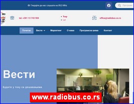 Radio stations, www.radiobus.co.rs