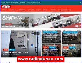 Radio stations, www.radiodunav.com