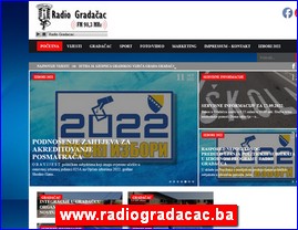 Radio stations, www.radiogradacac.ba