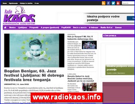 Radio stations, www.radiokaos.info