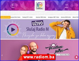 Radio stations, www.radiom.ba