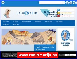 Radio stations, www.radiomarija.ba