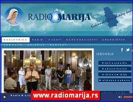 Radio stations, www.radiomarija.rs