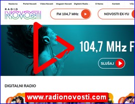 Radio stations, www.radionovosti.com