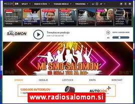 Radio stations, www.radiosalomon.si